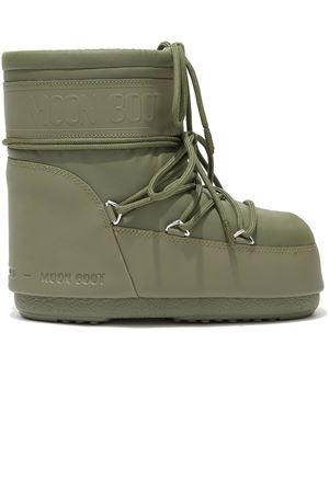 Icon Low Khaki Rubber Boots MOON BOOT | 80D1409380.M006